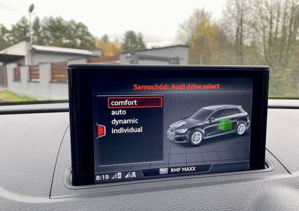Audi A3 cena 68900 przebieg: 64500, rok produkcji 2016 z Włocławek małe 211